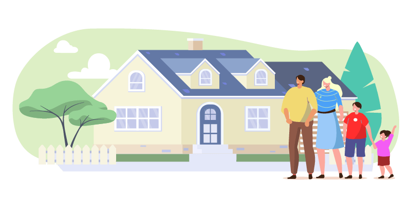 Home Insurance Illustration